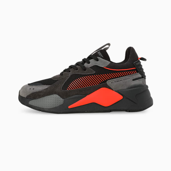 RS-X Heritage Sneakers, PUMA Black-Redmazing, extralarge-IND