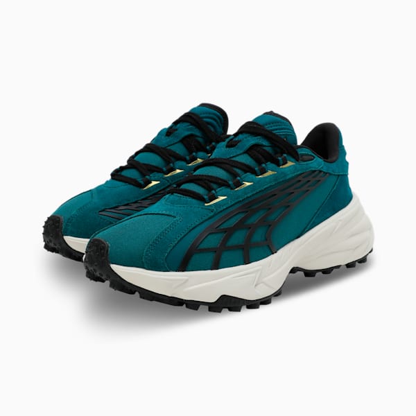 PLAY LOUD Spirex Sneakers, Cold Green-Warm White, extralarge-IND