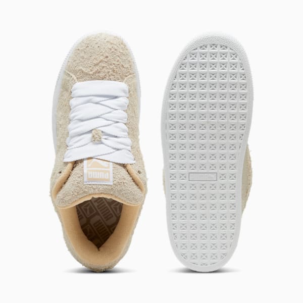 Sneakers Suede XL Hairy Femme, Alpine Snow-PUMA White, extralarge