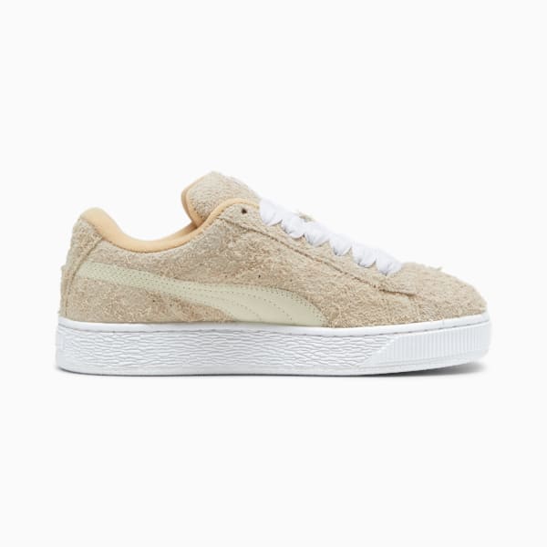 Suede XL Hairy Sneakers Women, Alpine Snow-PUMA White, extralarge