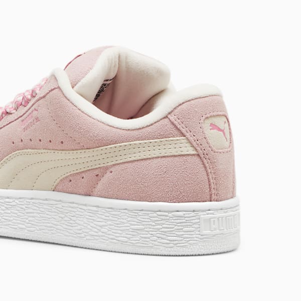 Tenis Mujer Suede XL Lace, Mauve Mist-PUMA White, extralarge