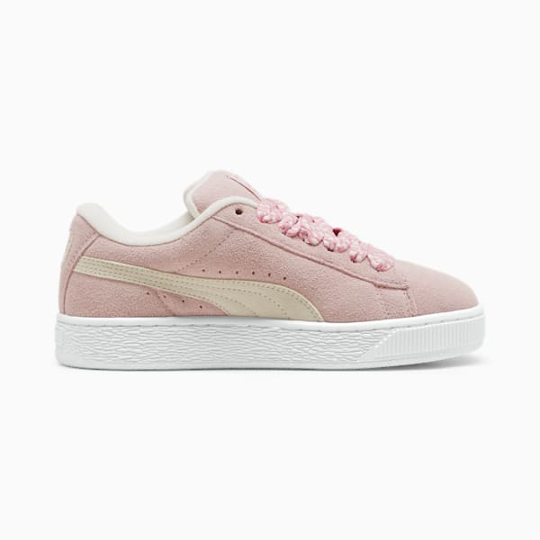 Tenis Mujer Suede XL Lace, Mauve Mist-PUMA White, extralarge