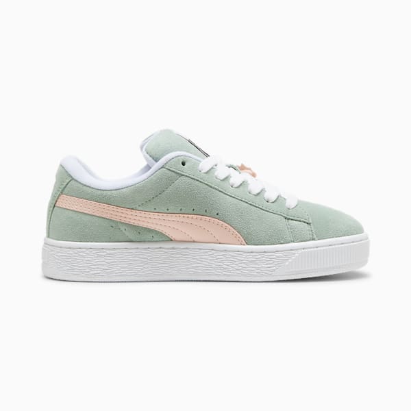 Sneakers Suede XL Merry X-mas Femme, Green Fog-Island Pink, extralarge
