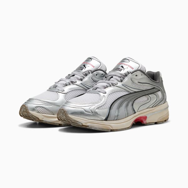 Tenis para hombre PUMA x LMC Extos, Warm White-Cast Iron, extralarge