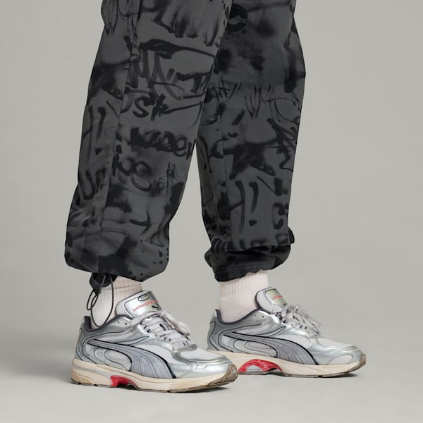 Tenis para hombre PUMA x LMC Extos, Warm White-Cast Iron, extralarge
