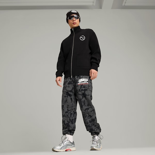 ユニセックス PUMA x LMC エクストス スニーカー, Warm White-Cast Iron, extralarge-JPN