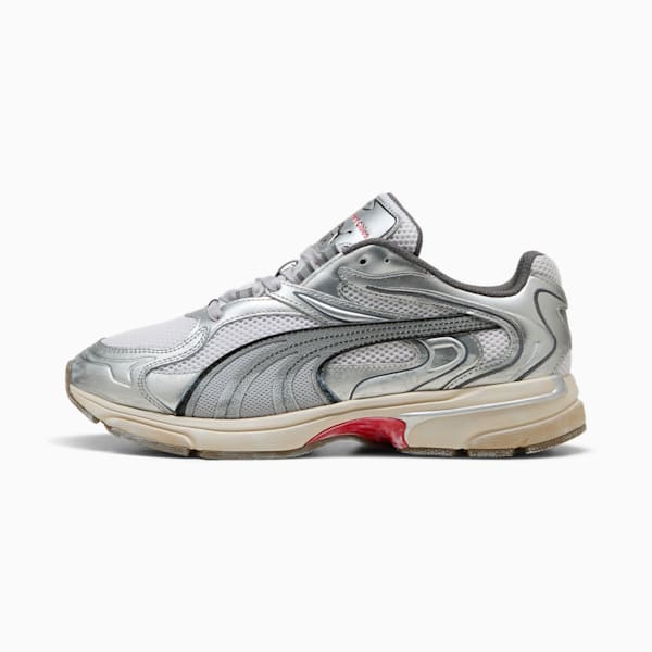 Tenis para hombre PUMA x LMC Extos, Warm White-Cast Iron, extralarge