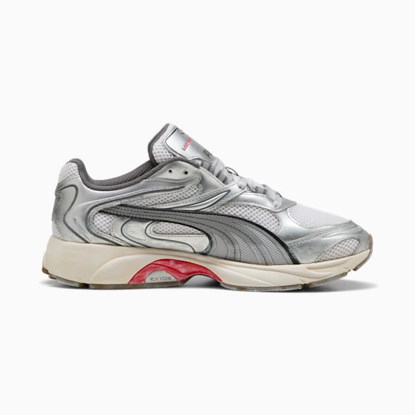 Tenis para hombre PUMA x LMC Extos, Warm White-Cast Iron, extralarge