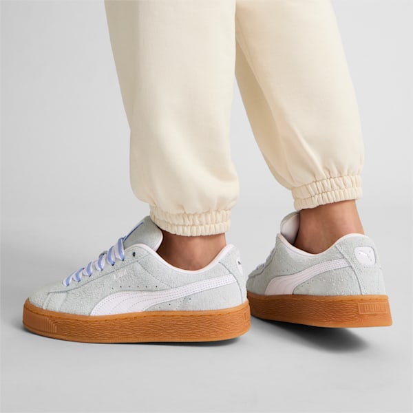 Suede XL Thick N Thin Women's Sneakers, Icy Blue-PUMA White-PUMA Silver, extralarge