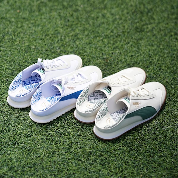 ユニセックス ローマ バーサタイル ミュール スニーカー, PUMA White-PUMA Team Royal-Puma Team Gold, extralarge-JPN