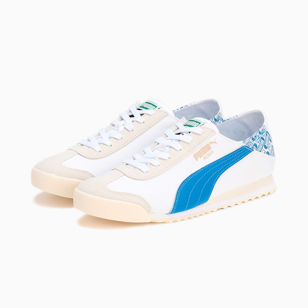 ユニセックス ローマ バーサタイル ミュール スニーカー, PUMA White-PUMA Team Royal-Puma Team Gold, extralarge-JPN