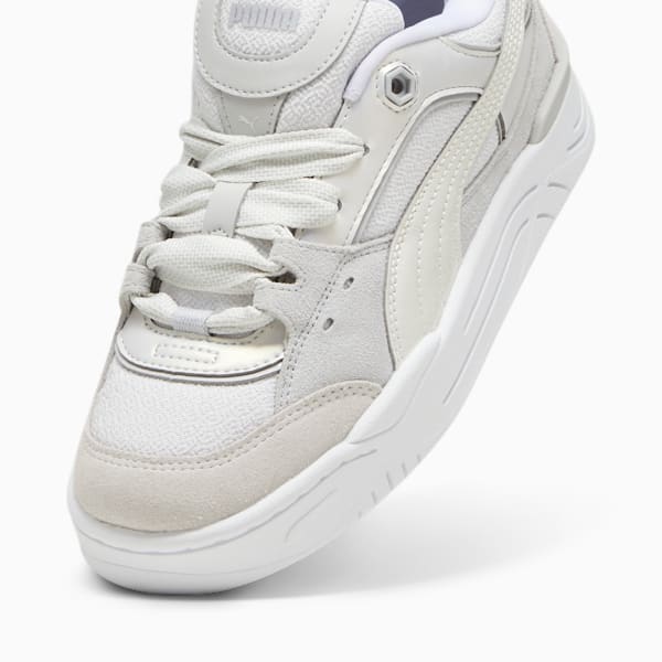 Sneakers PUMA-180 Lace II Femme, Vapor Gray-PUMA White, extralarge