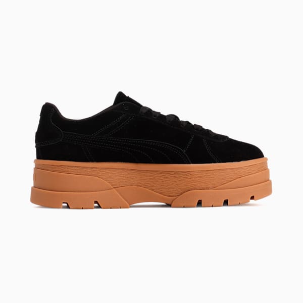 ウィメンズ リヴォ スウェード スニーカー, PUMA Black-PUMA Black, extralarge-JPN