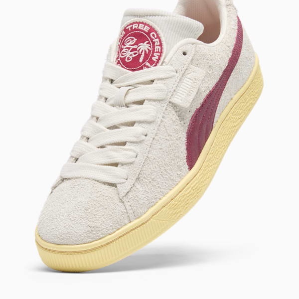 Sneakers PUMA x PALM TREE CREW Suede R, homme, Vapor Gray-Club Red, extralarge