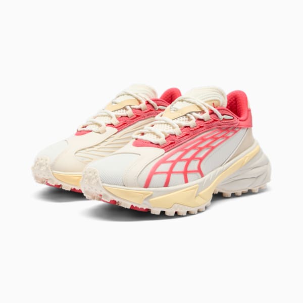 Tenis Spirex IOS para mujer, Warm White-Active Red, extralarge