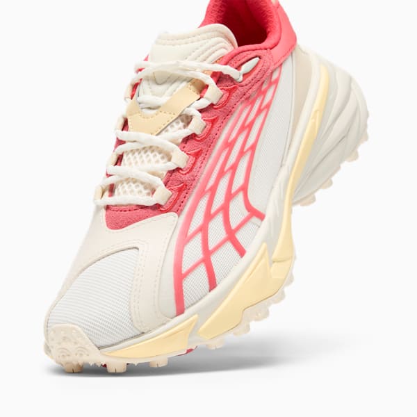 Tenis Spirex IOS para mujer, Warm White-Active Red, extralarge