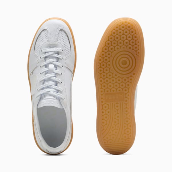 ユニセックス パレルモ レザー S&P スニーカー, PUMA White-Gum, extralarge-JPN