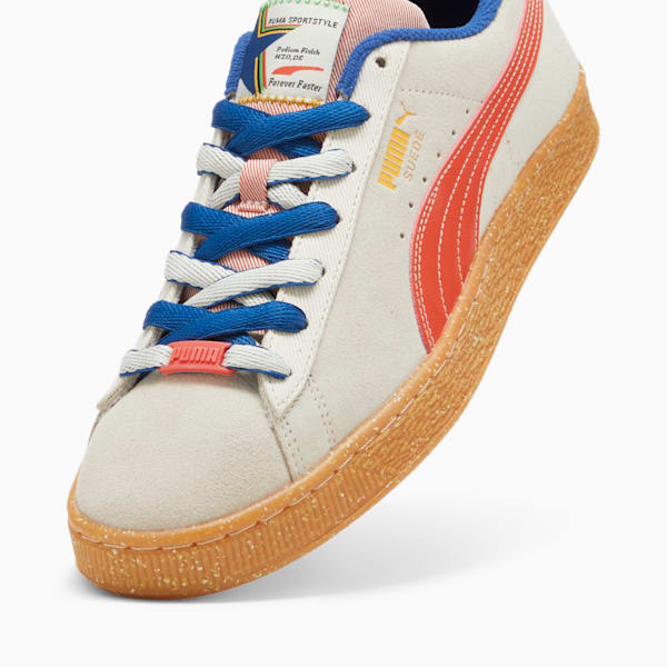 Suede Podium Sneakers, Alpine Snow-Gum, extralarge