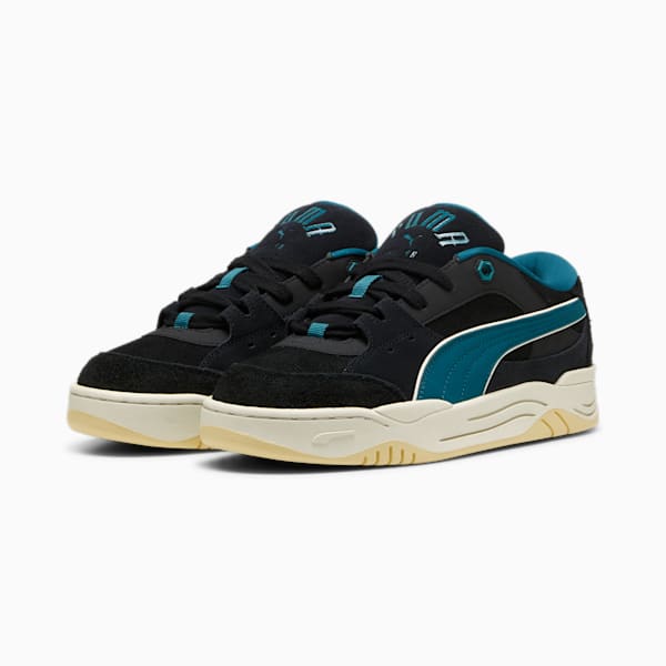 ユニセックス PLAY.LOUD. プーマ-180 スニーカー, PUMA Black-Cold Green, extralarge-JPN