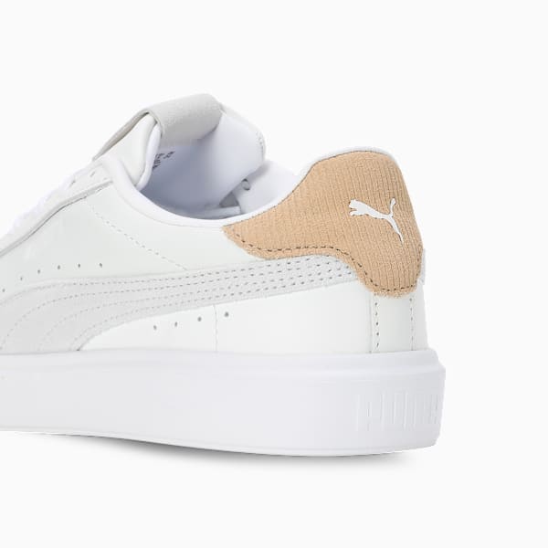 Lajla T-Toe Corduroy Women's Sneakers, Warm White-PUMA White, extralarge-IND