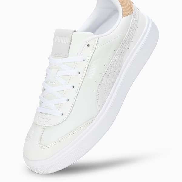 Lajla T-Toe Corduroy Women's Sneakers, Warm White-PUMA White, extralarge-IND
