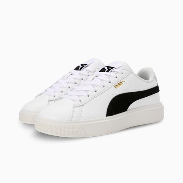 Lajla Clean Sep Women's Sneakers, PUMA White-PUMA Black, extralarge-IND