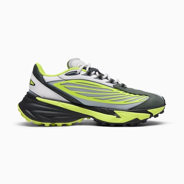 Tenis para hombre Spirex Scifi, Feather Gray-Electric Lime-PUMA Black, extralarge