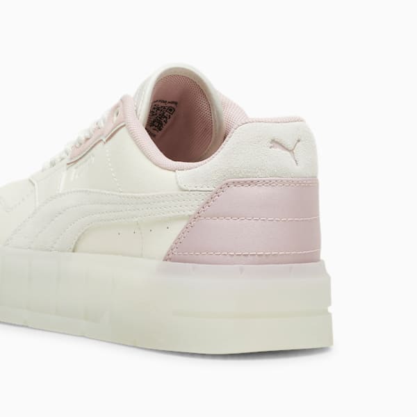 Tenis Cali Court Alaska para mujer, Warm White-Vapor Gray, extralarge
