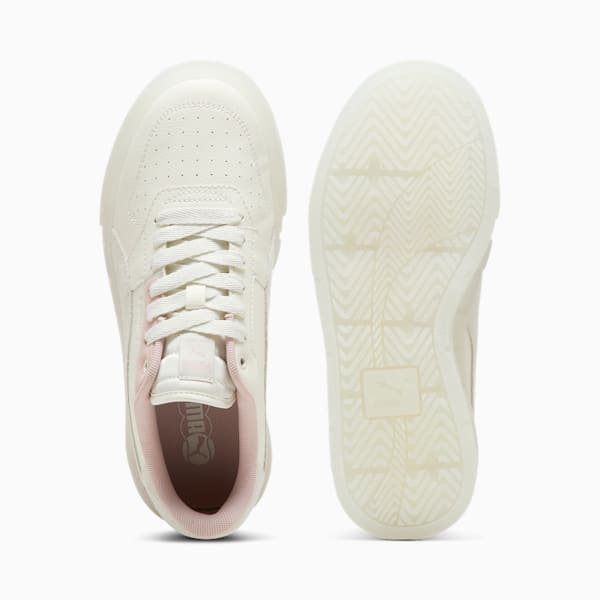 Tenis Cali Court Alaska para mujer, Warm White-Vapor Gray, extralarge