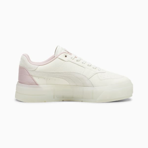 Tenis Cali Court Alaska para mujer, Warm White-Vapor Gray, extralarge