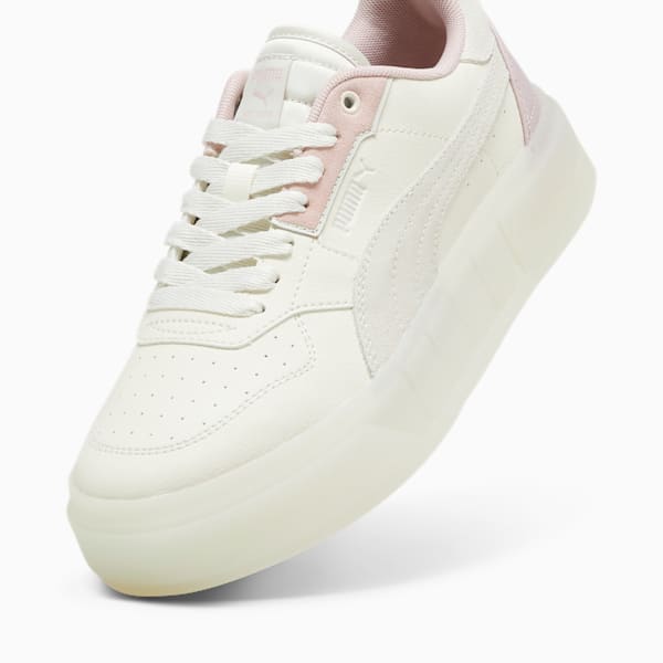 Tenis Cali Court Alaska para mujer, Warm White-Vapor Gray, extralarge