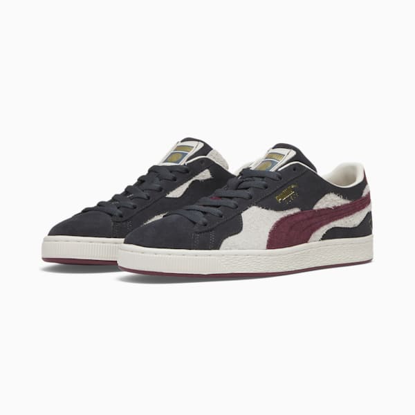 Tenis Suede Camowave We Are Legends Deeply Rooted, Strong Gray-Warm White-Aubergine, extralarge