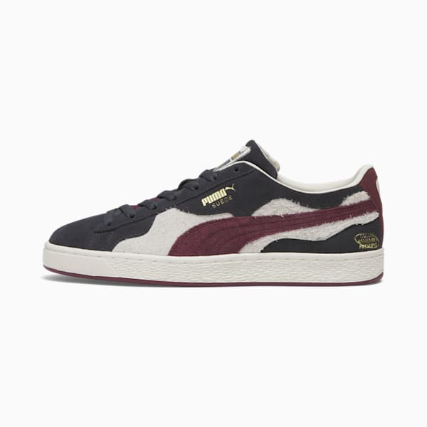 Tenis Suede Camowave We Are Legends Deeply Rooted, Strong Gray-Warm White-Aubergine, extralarge