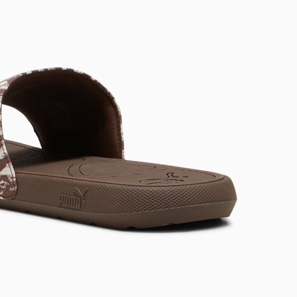 Cool Cat 2.0 Nature Slides, Dark Olive-PUMA Black-Oak Branch, extralarge