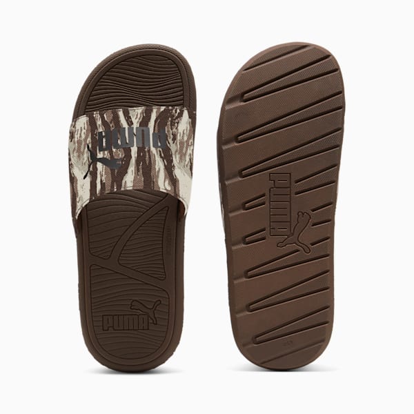 Cool Cat 2.0 Nature Slides, Dark Olive-PUMA Black-Oak Branch, extralarge