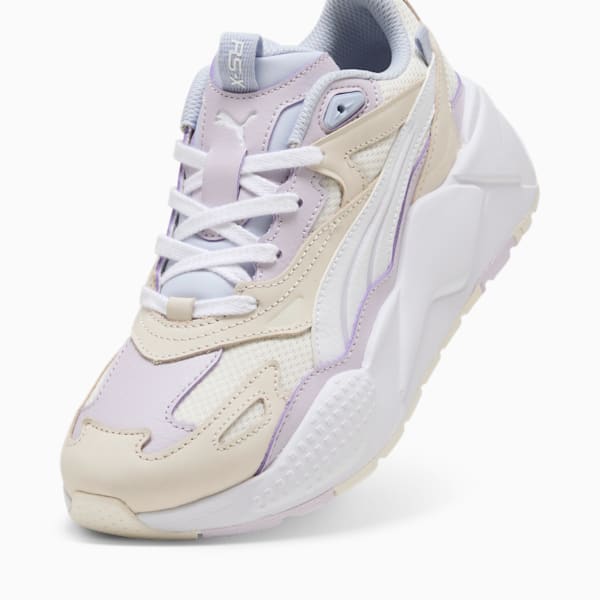 Tenis RS-X Efekt Premium para mujer, Warm White-Lilac Frost, extralarge