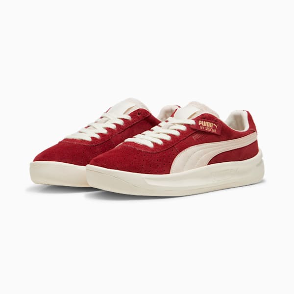 Tenis de gamuza GV Special, Intense Red-Frosted Ivory, extralarge