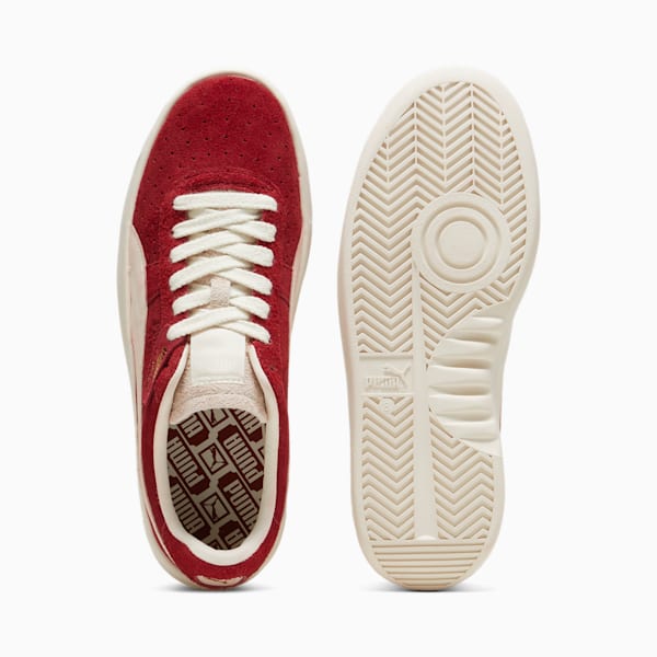 GV Special Suede Sneakers, Intense Red-Frosted Ivory, extralarge