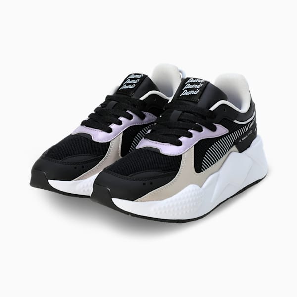 RS-X Glow-UP Women's Sneakers, PUMA Black-PUMA White, extralarge-IND