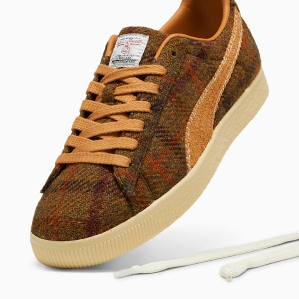 Tenis Clyde Harris Tweed, Chamomile-Caramel Latte, extralarge