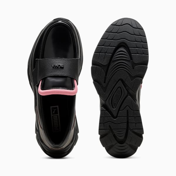 ウィメンズ LOAFYR INT スニーカー, PUMA Black-Strawberry Burst, extralarge-JPN