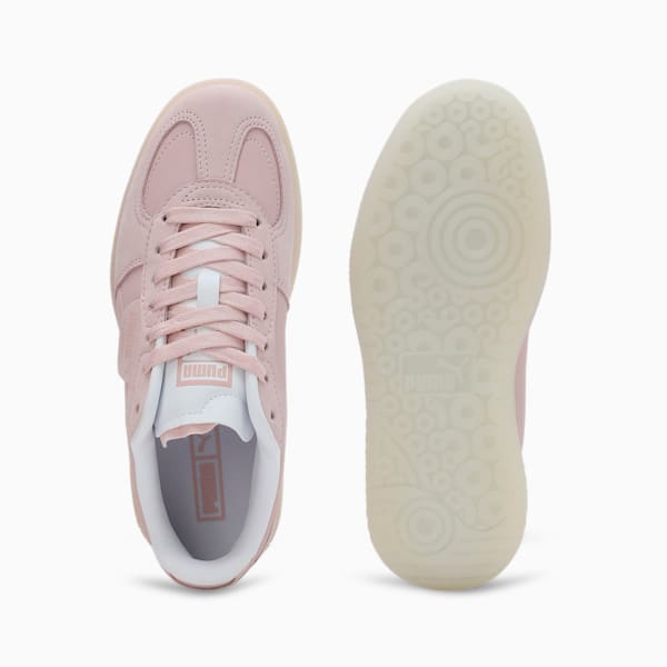 Palermo Moda Elevated Women's Sneakers, Mauve Mist-Warm White, extralarge-IND