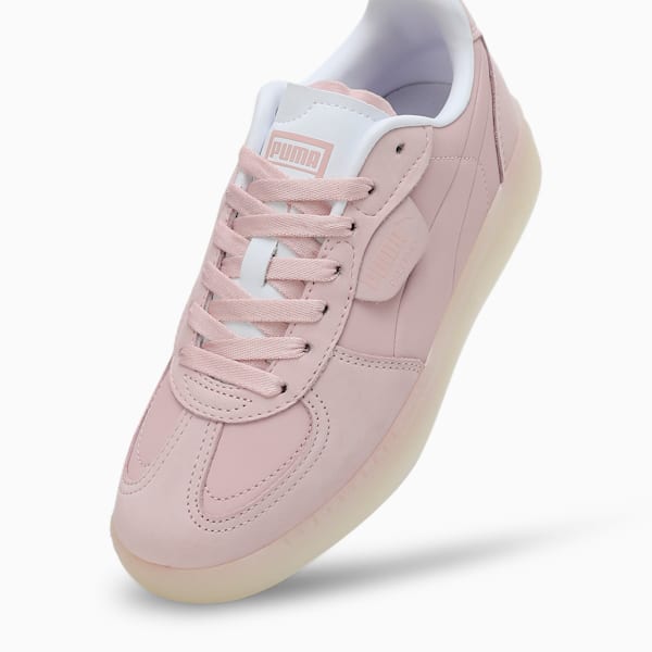 Palermo Moda Elevated Women's Sneakers, Mauve Mist-Warm White, extralarge-IND