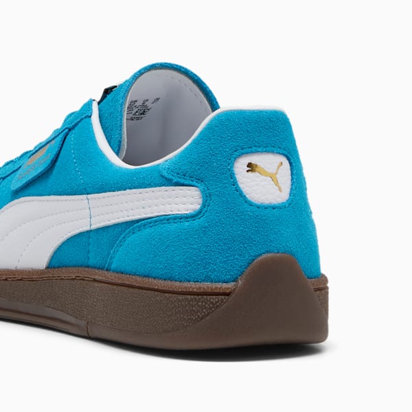 Super Team Suede Sneakers Unisex, Tropical Blue-PUMA White, extralarge-GBR