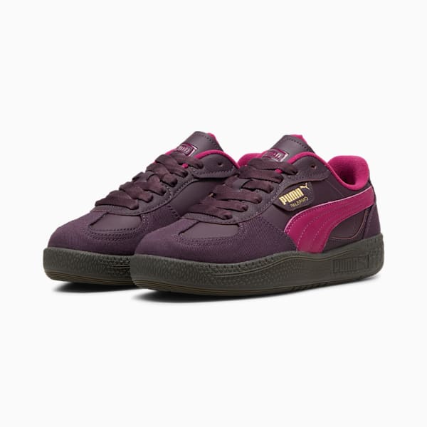 Tenis de pana Palermo Moda para mujer, Midnight Plum-Gum, extralarge