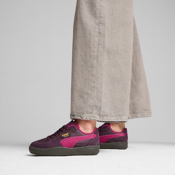 Tenis de pana Palermo Moda para mujer, Midnight Plum-Gum, extralarge