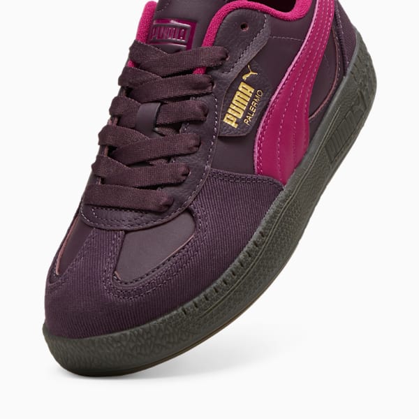 Tenis de pana Palermo Moda para mujer, Midnight Plum-Gum, extralarge
