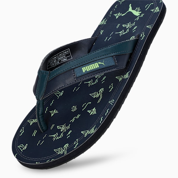 Ketava V 3.0 Men's Flip-Flops, Dark Night-Parisian Night-Fast Yellow, extralarge-IND