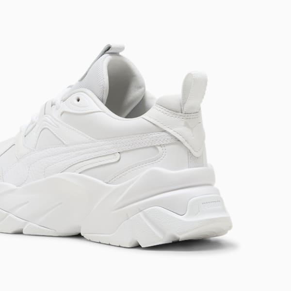 ウィメンズ ソフィア レザー スニーカー, PUMA White, extralarge-JPN