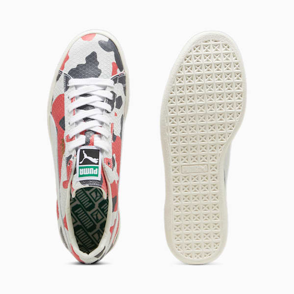 ユニセックス スウェード MIJ コイ スニーカー, PUMA White-PUMA Red-PUMA Black, extralarge-JPN